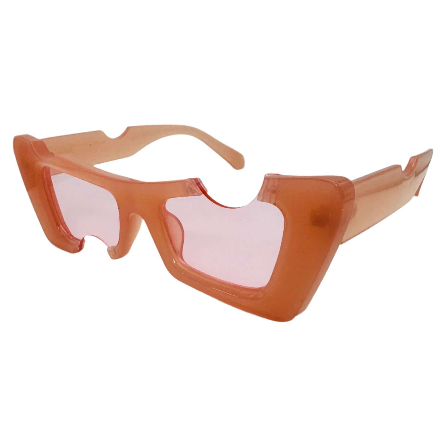 Pink Bite Novelty Sunglasses