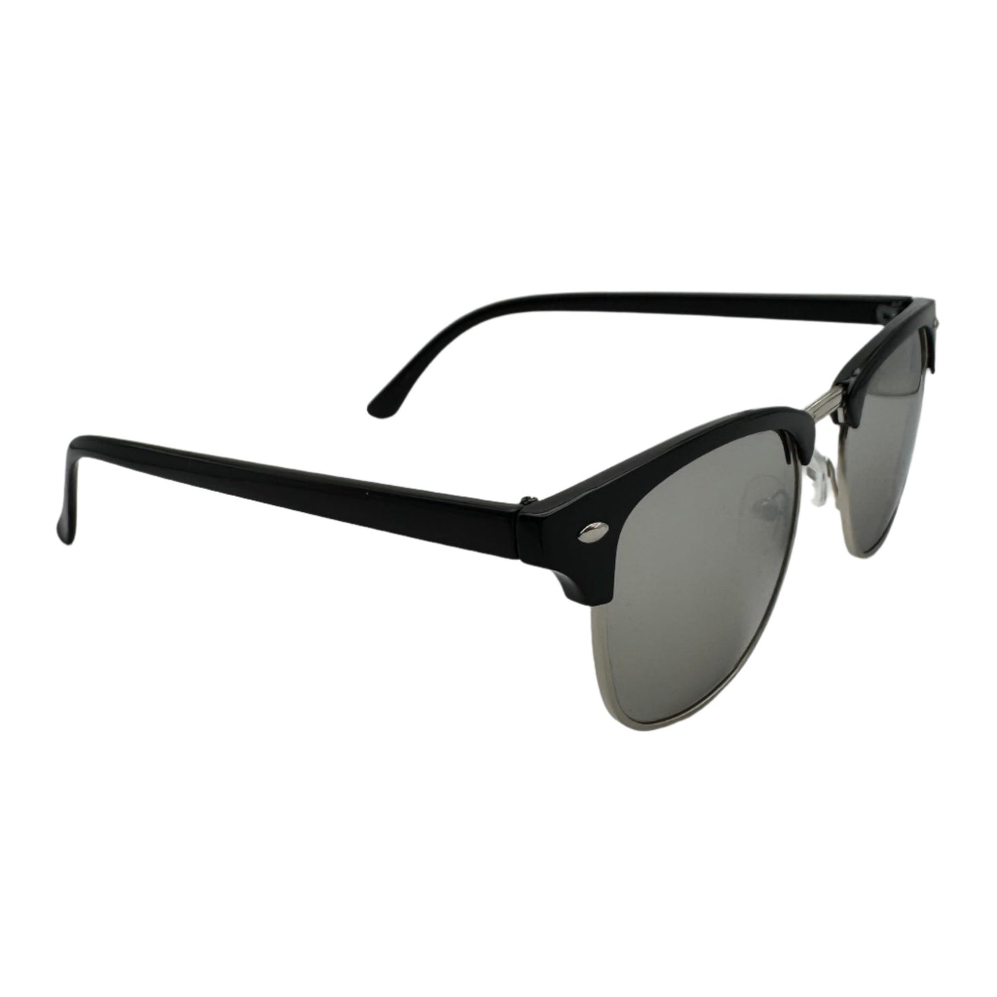 9027 (C) | Browline Sunglasses with Mirrored Lenses