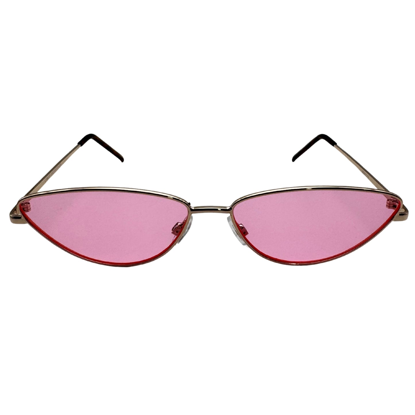 Pink Slim Cateye Sunglasses