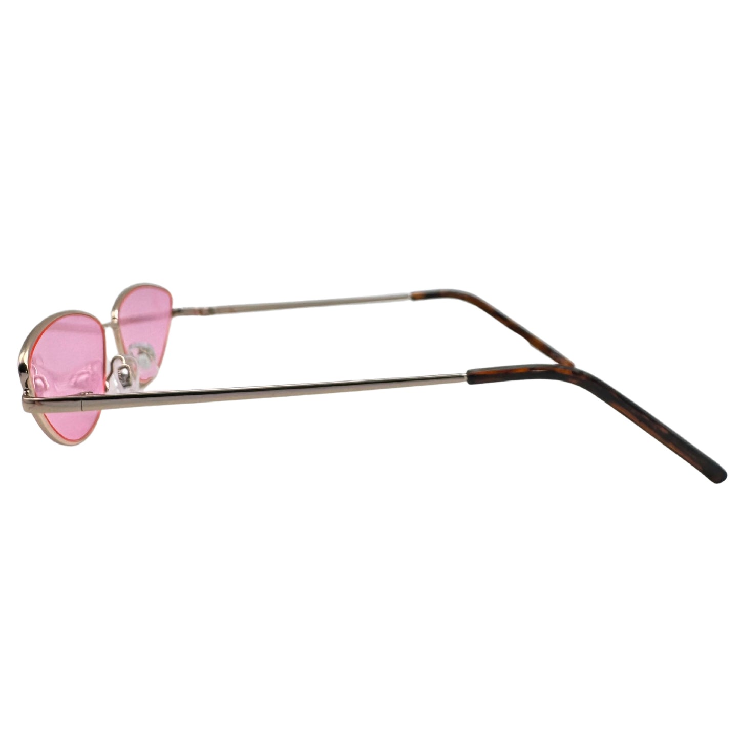 Pink Slim Cateye Sunglasses