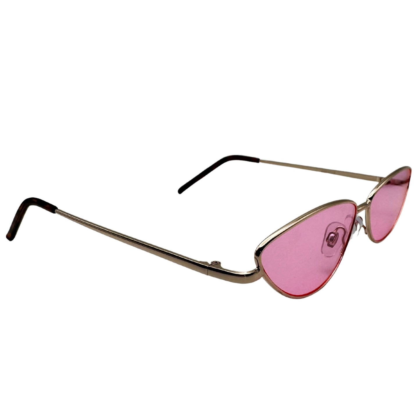 Pink Slim Cateye Sunglasses