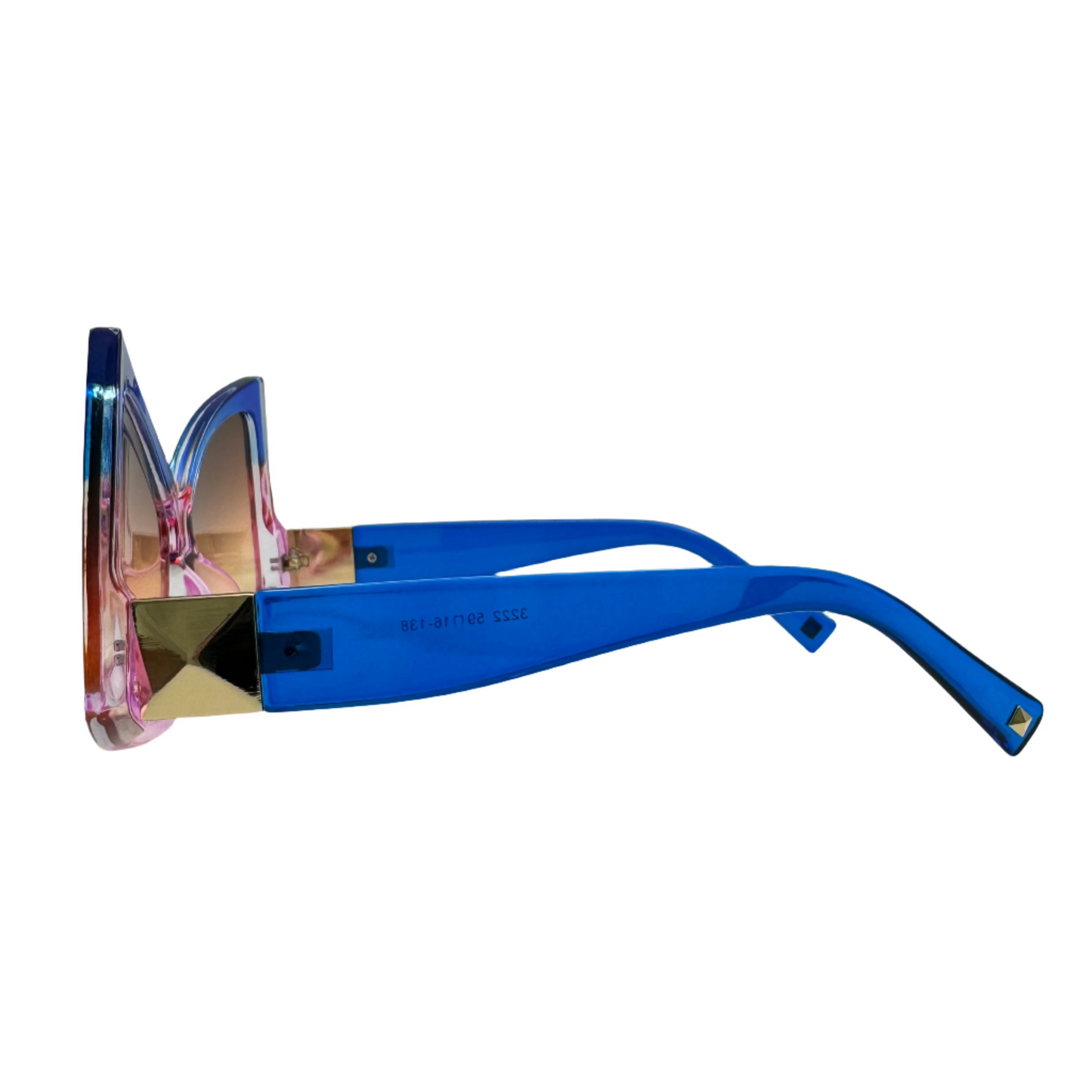 7003 | Square Butterfly Oversize Sunglasses