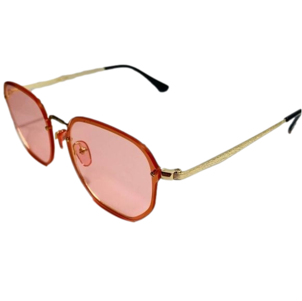 6005 | Rimless Retro Color Tinted Sunglasses