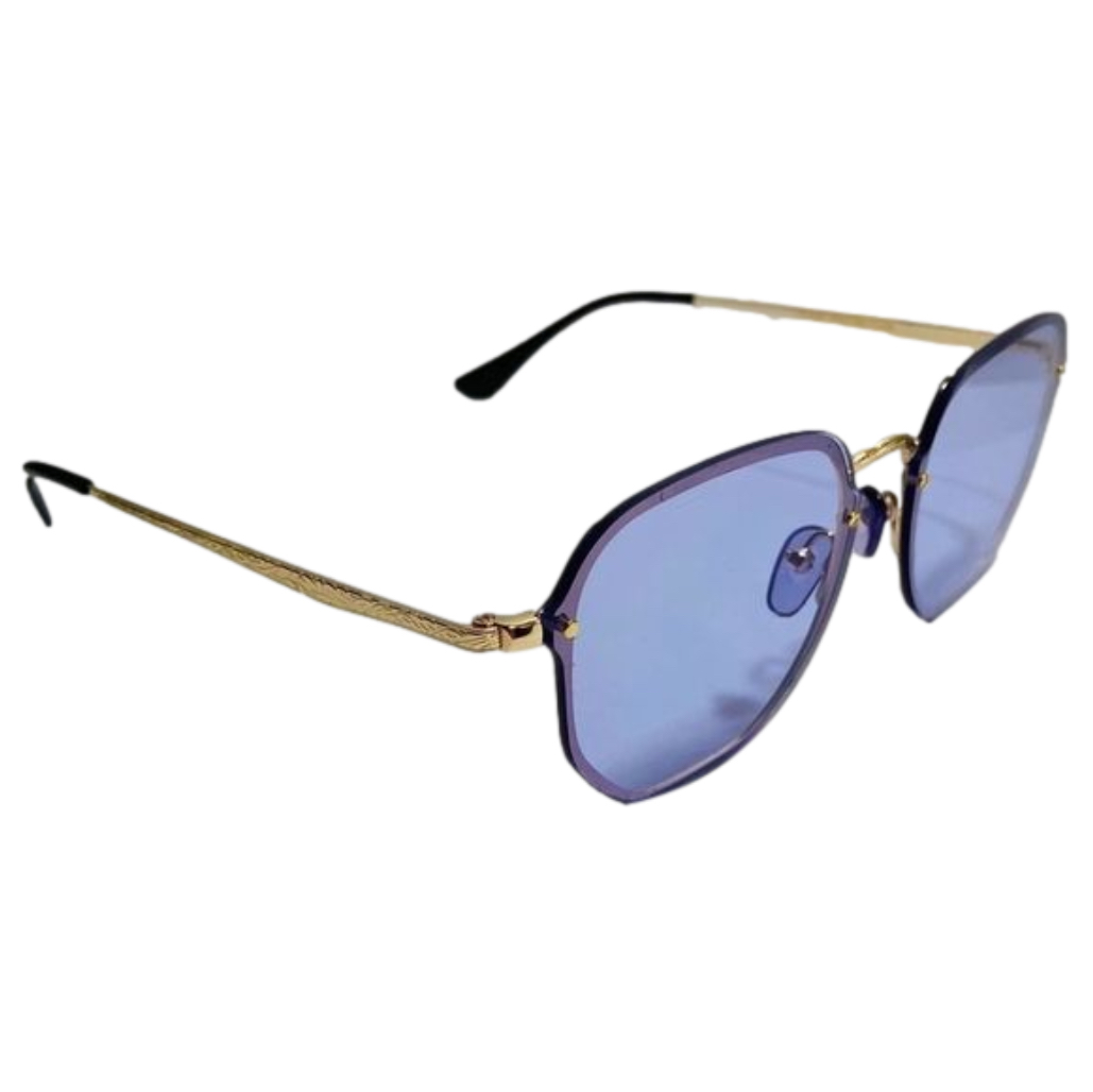 6005 | Rimless Retro Color Tinted Sunglasses