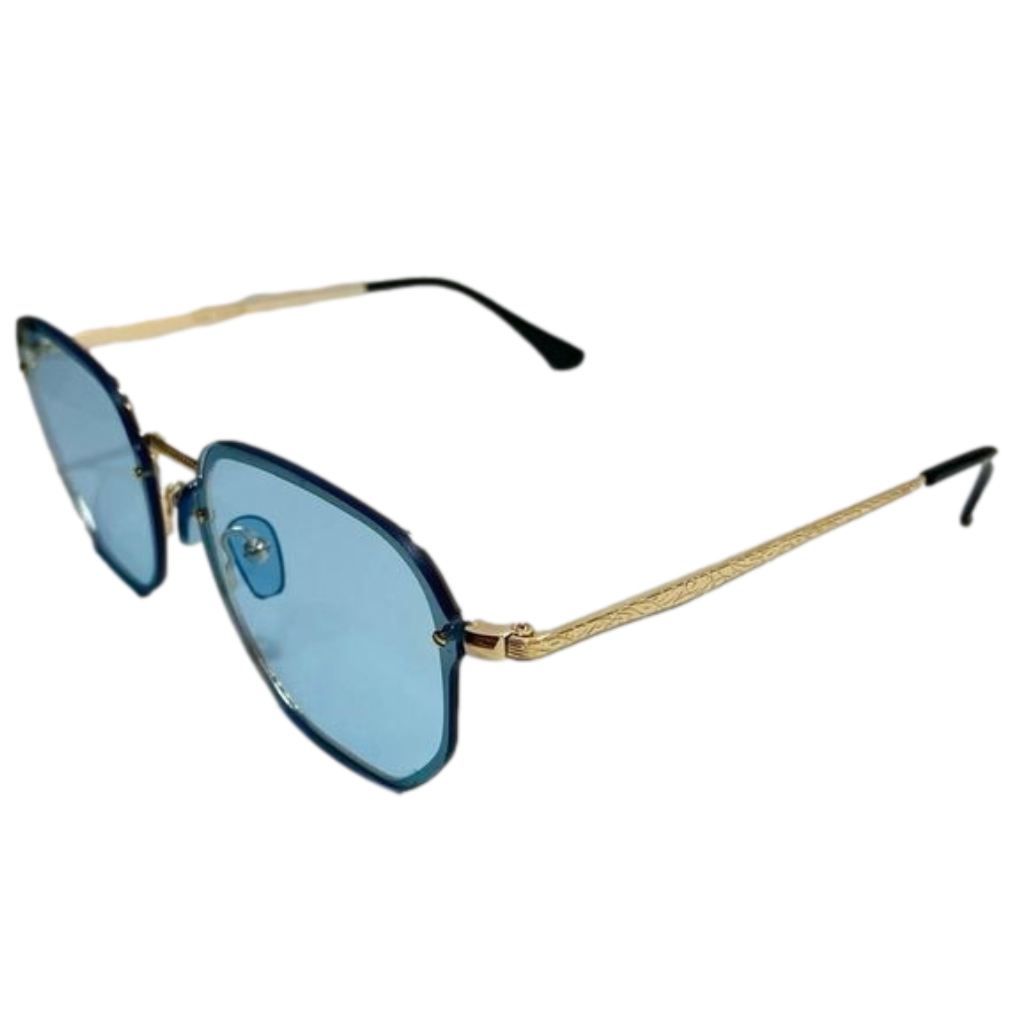 6005 | Rimless Retro Color Tinted Sunglasses