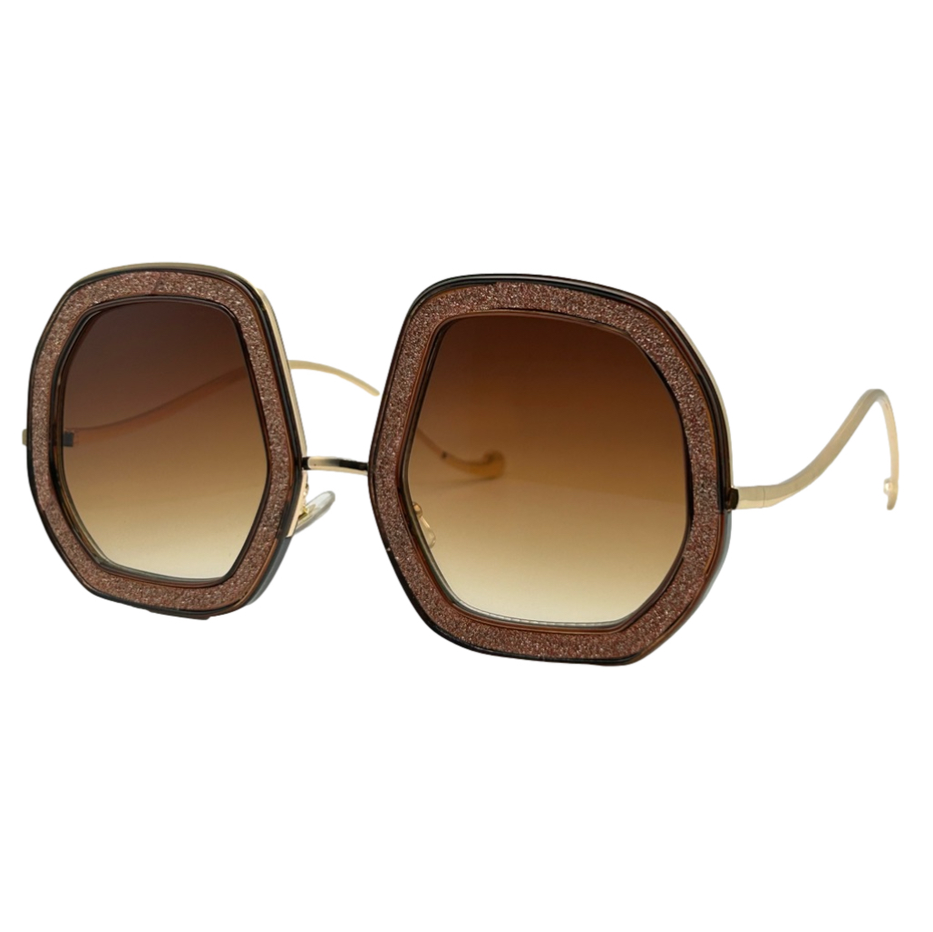 6177 | Large Ladies Sunglasses with Bling Accents