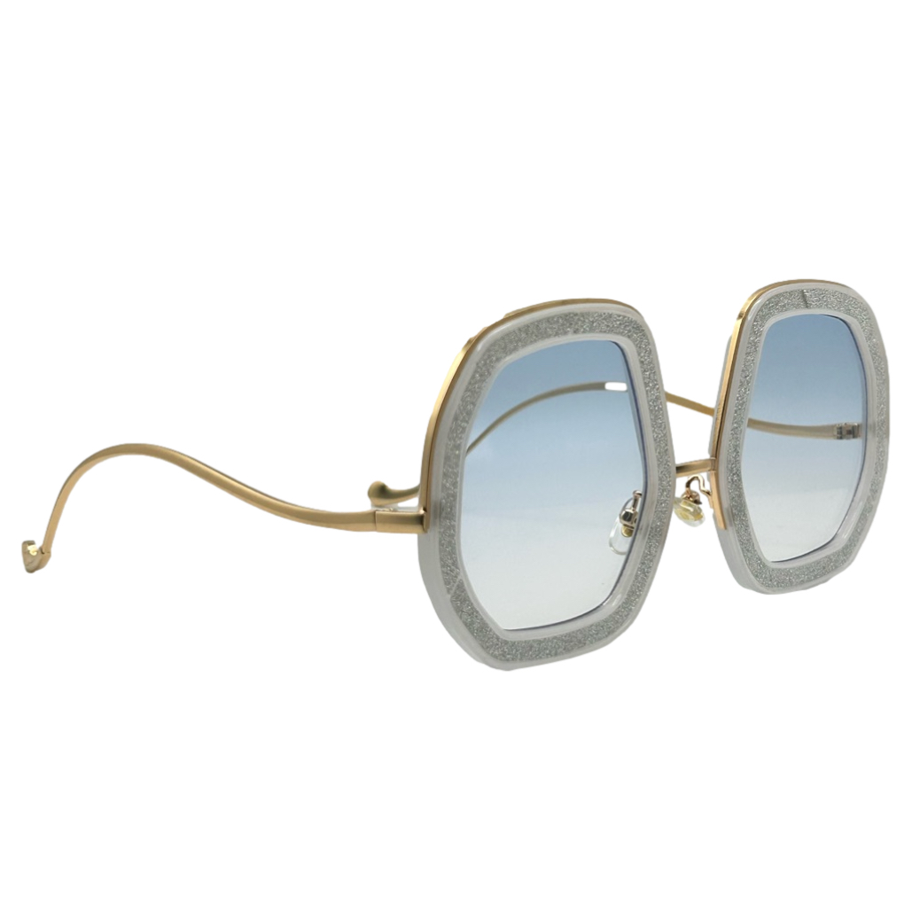 6177 | Large Ladies Sunglasses with Bling Accents