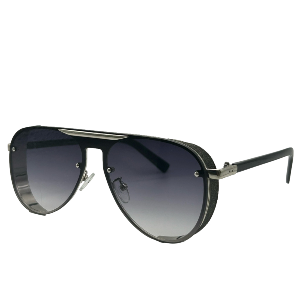 9338 | Aviator Sunglasses with Glitter Accent