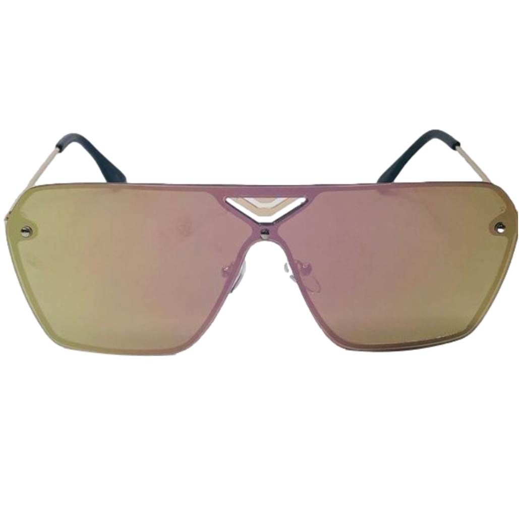 6041 | Rimless Shield Sunglasses*