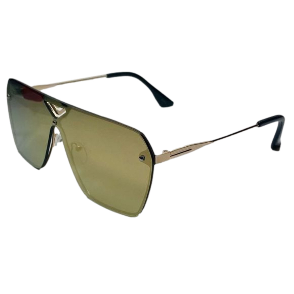 6041 | Rimless Shield Sunglasses*