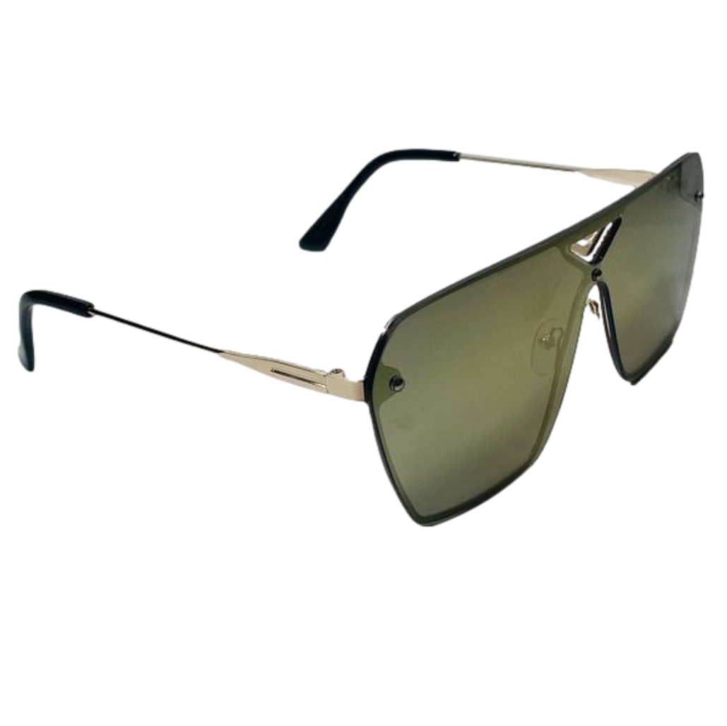 6041 | Rimless Shield Sunglasses*