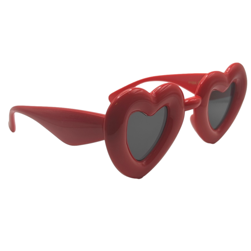Red Novelty Heart Sunglasses