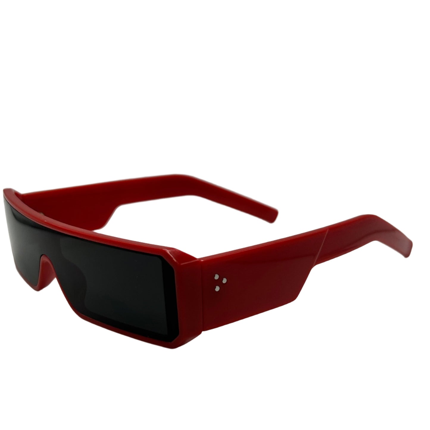Red Slim Sunglasses