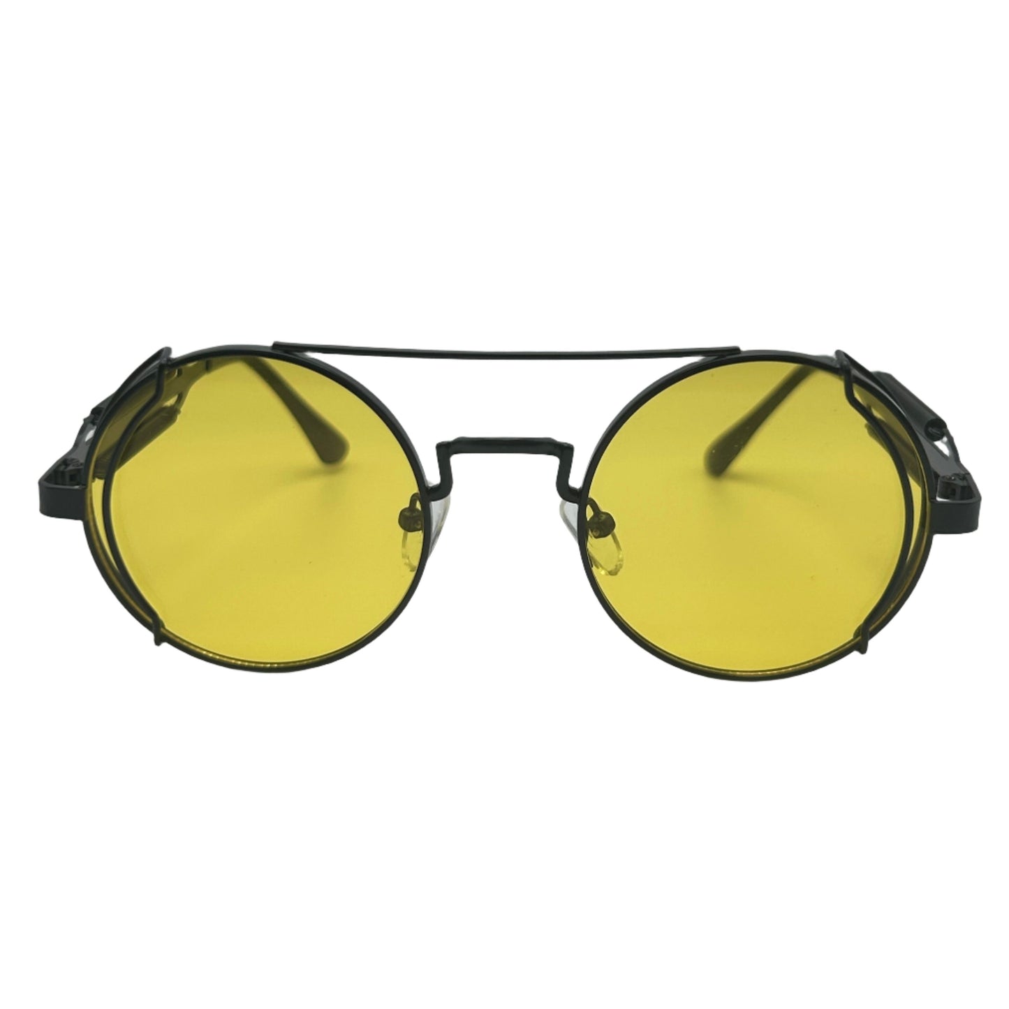 Yellow Circle Sunglasses