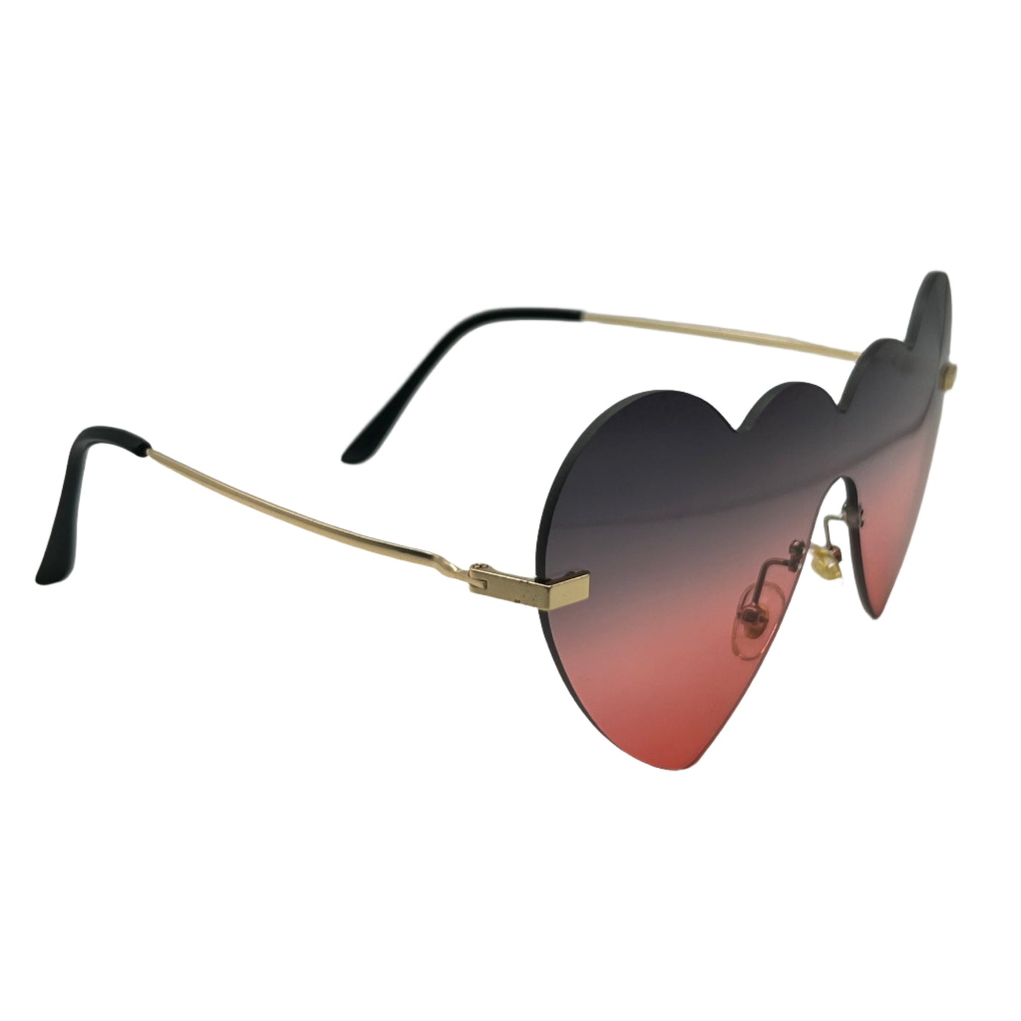 7008 | Rimless Heart Sunglasses