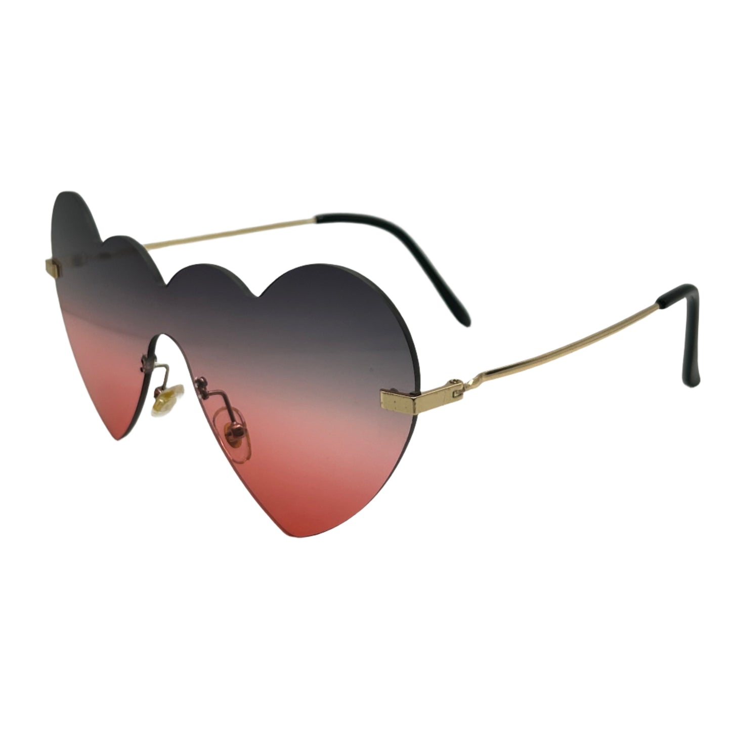 7008 | Rimless Heart Sunglasses