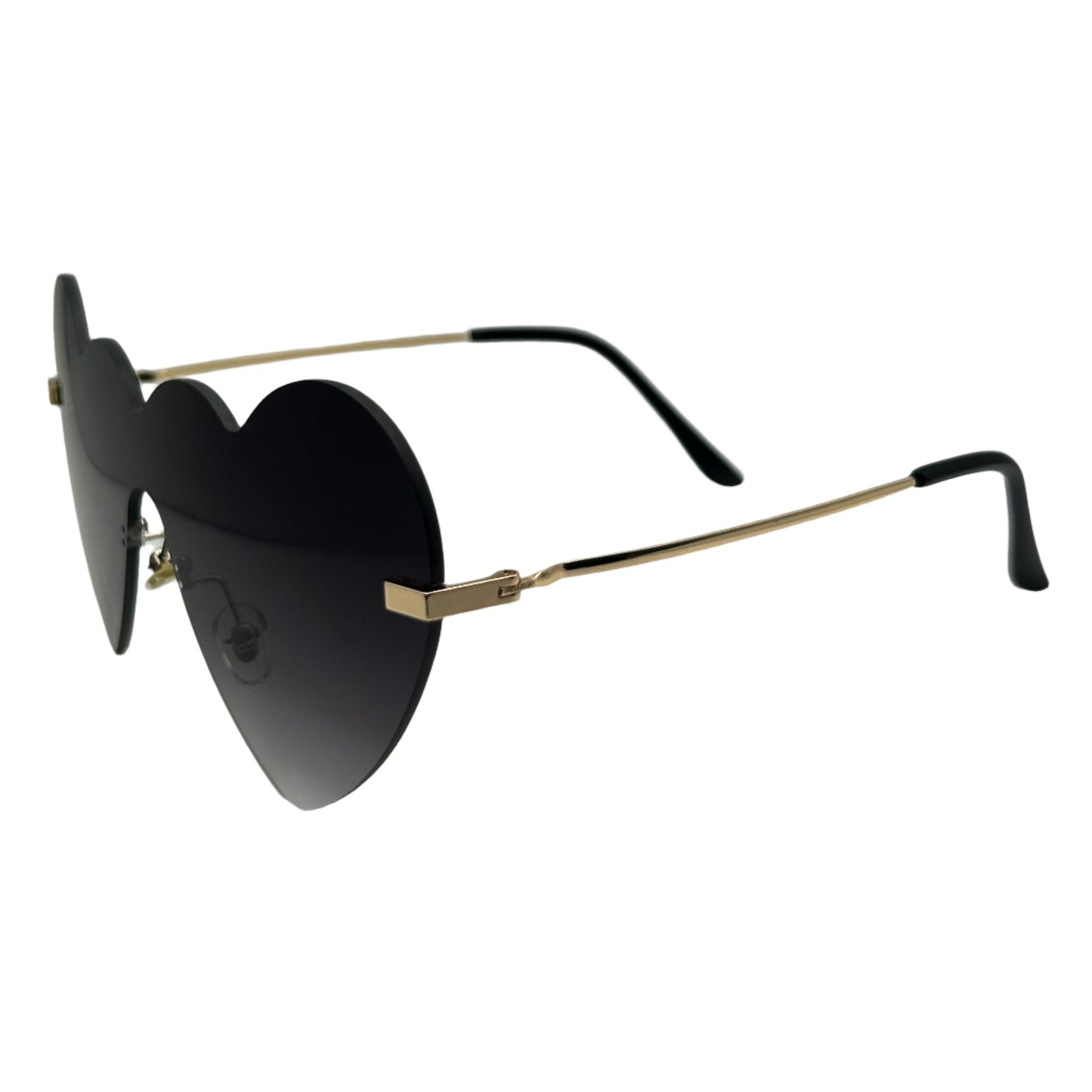 7008 | Rimless Heart Sunglasses