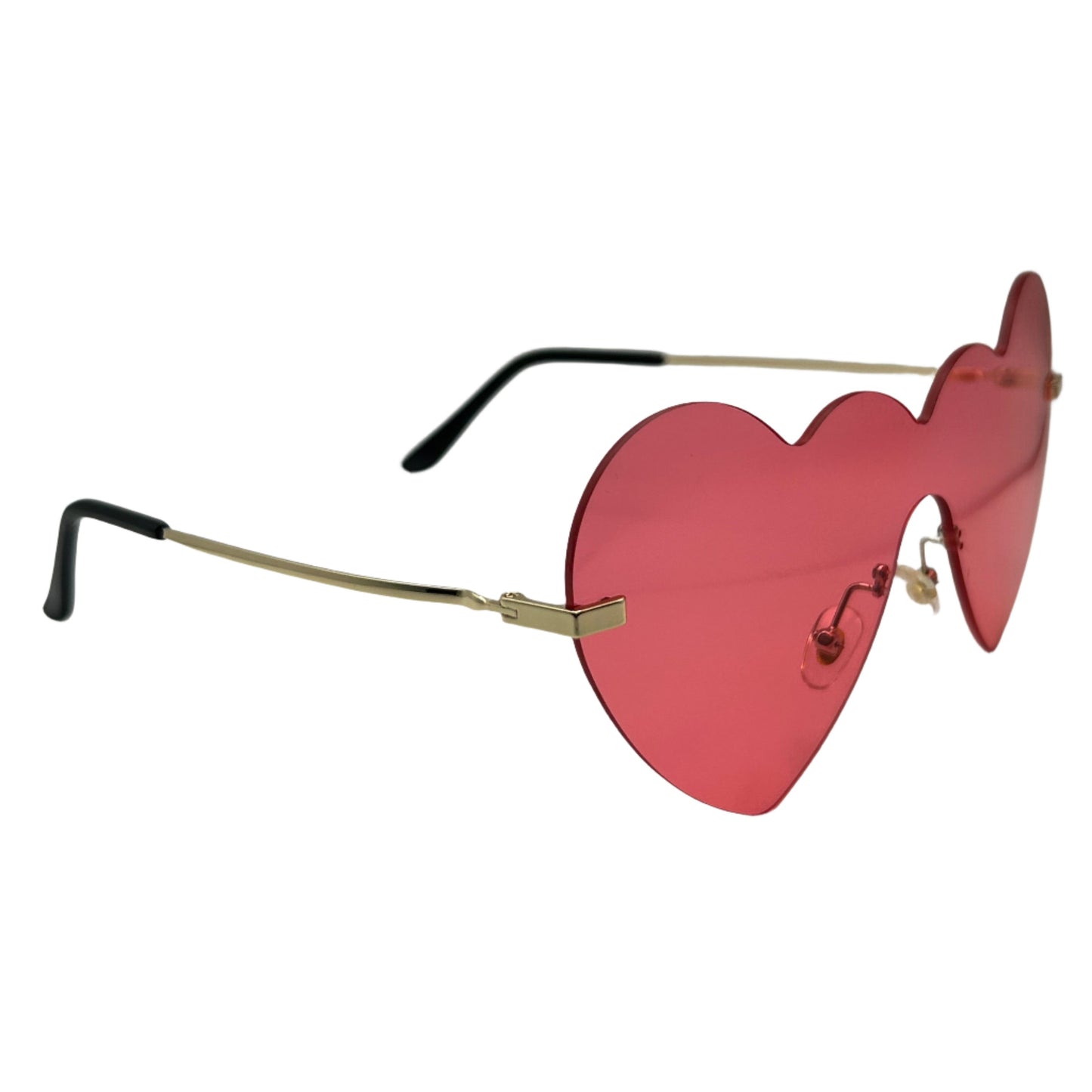 7008 | Rimless Heart Sunglasses