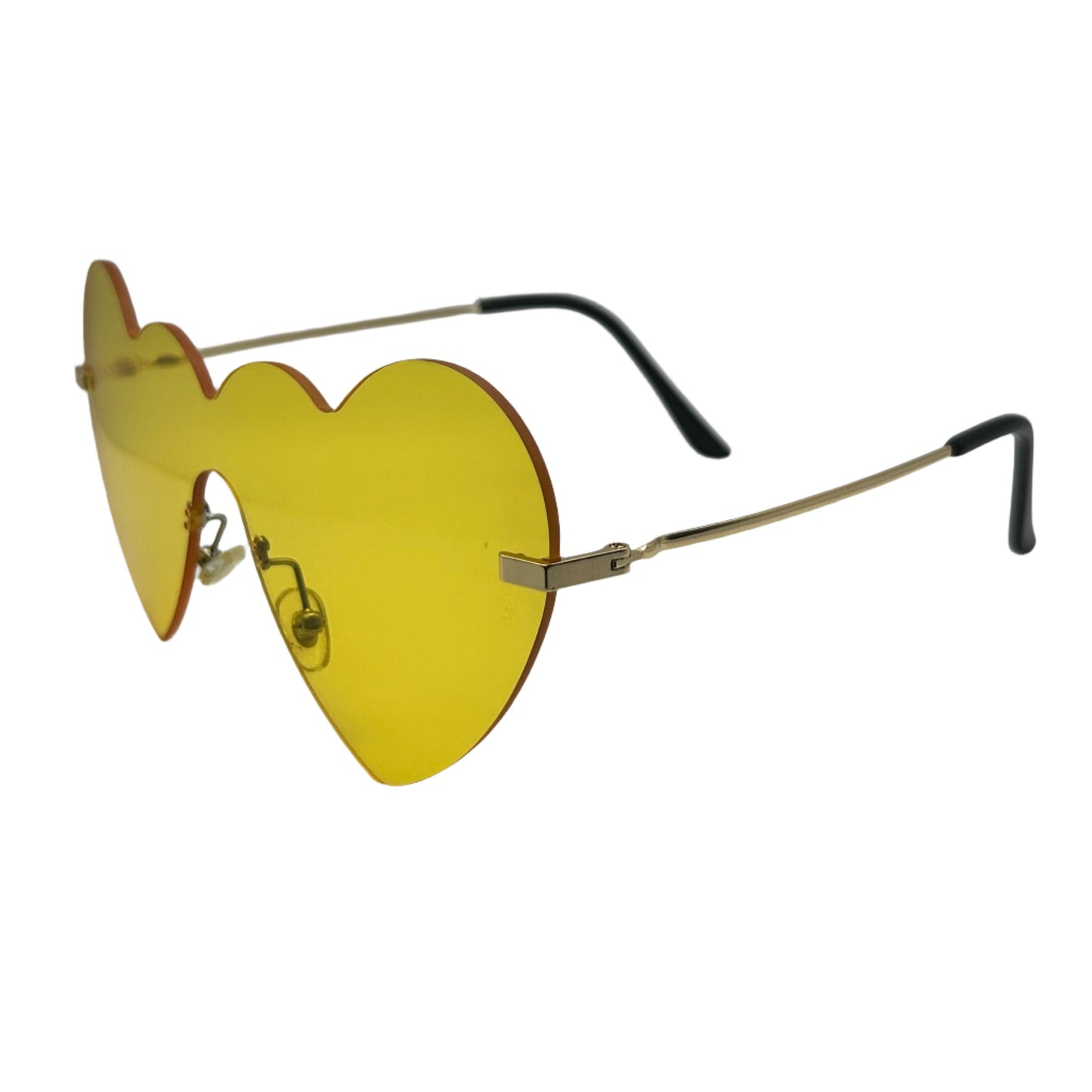 7008 | Rimless Heart Sunglasses