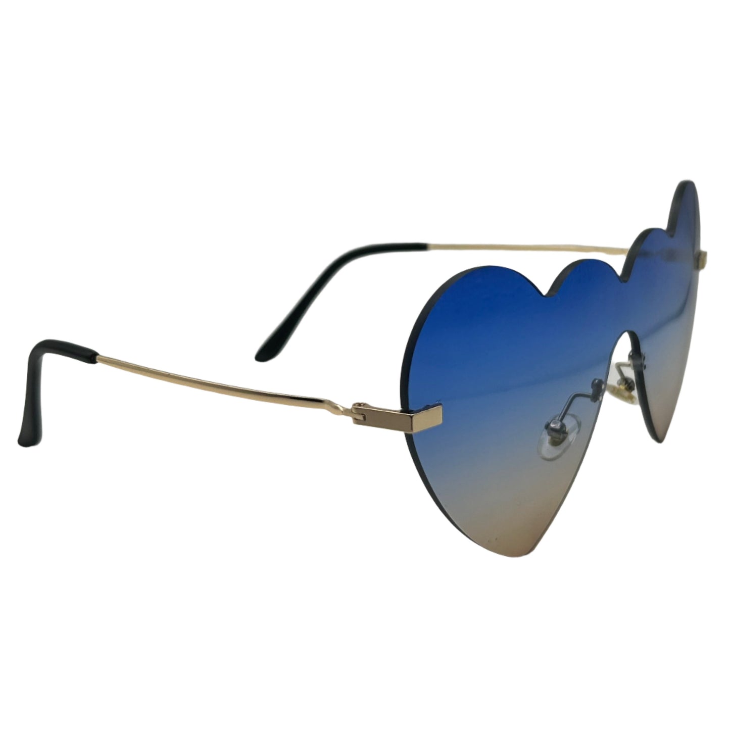 7008 | Rimless Heart Sunglasses