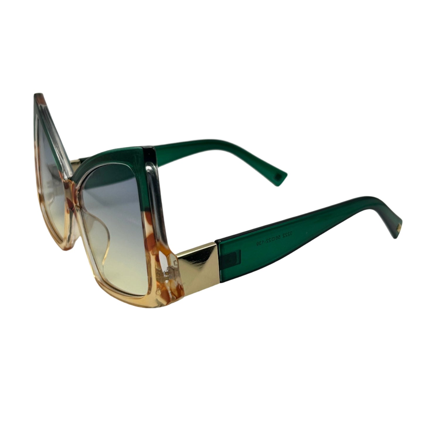 7003 | Square Butterfly Oversize Sunglasses