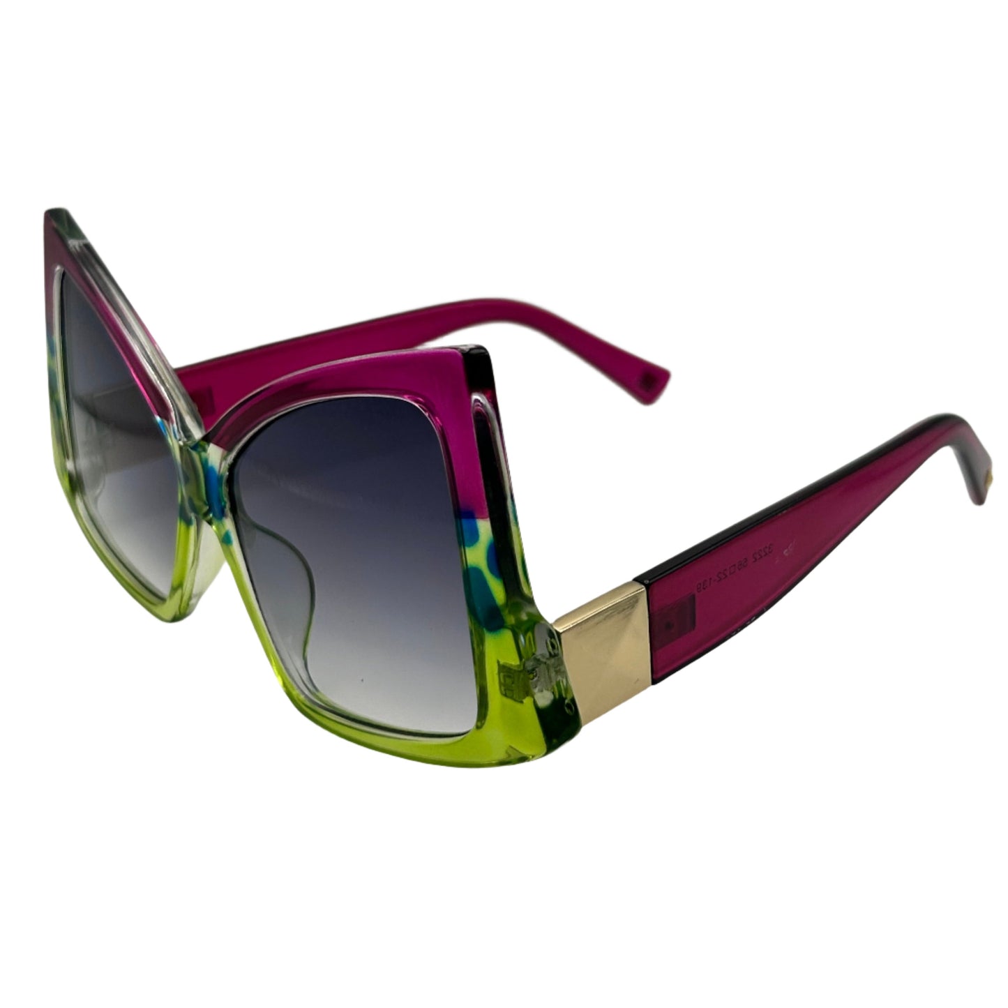 7003 | Square Butterfly Oversize Sunglasses