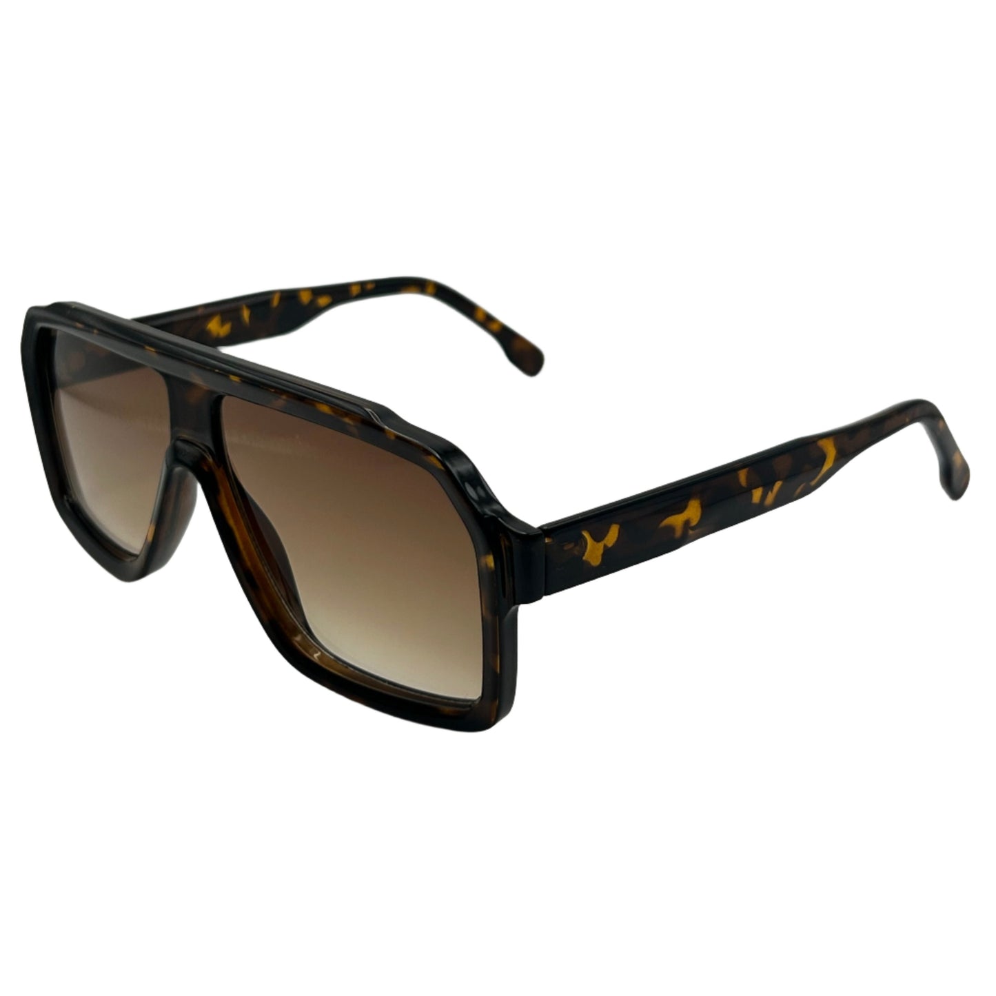 Tortoise Square Lens Sunglasses