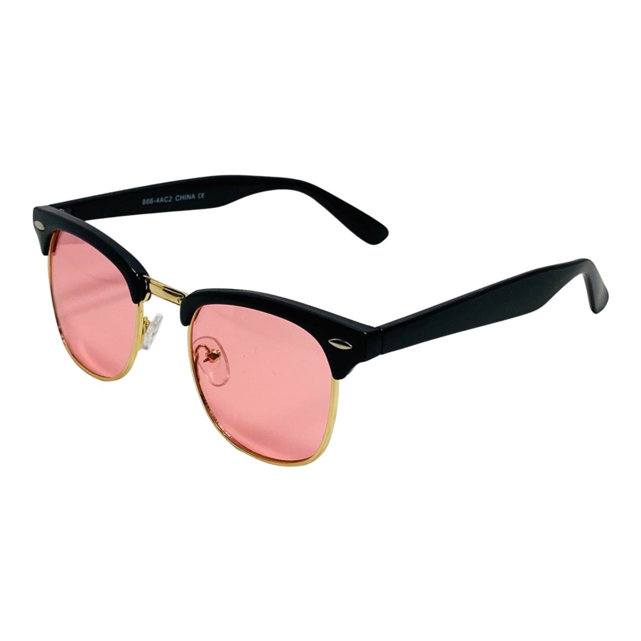 Pink Browline Sunglasses