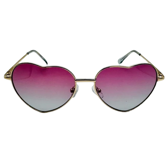 6110 | Two Tone Heart Sunglasses