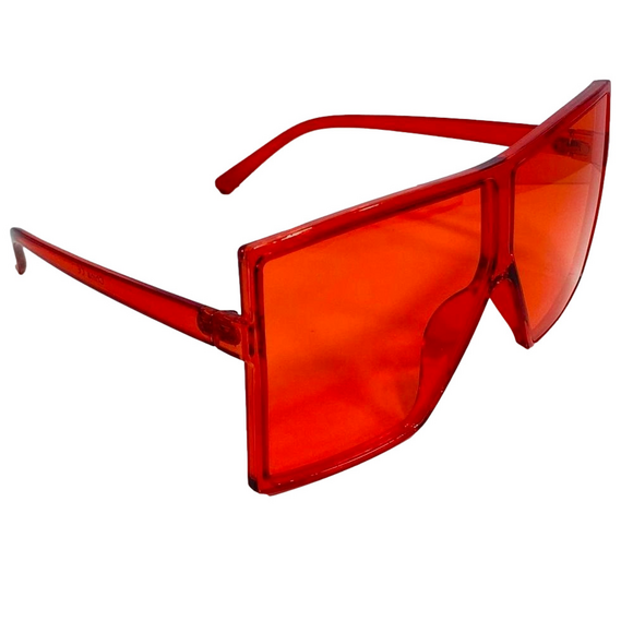 6072 | Large Square Shield Style Sunglasses