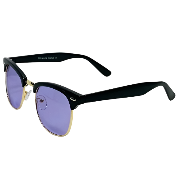 Purple Browline Sunglasses