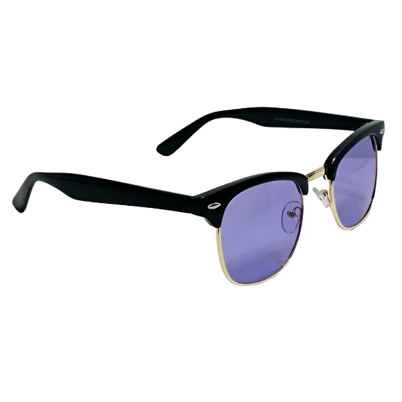 Purple Browline Sunglasses