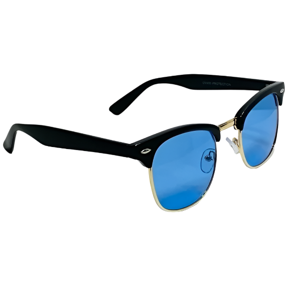 Blue Browline Sunglasses