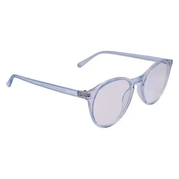 Blue Round Blue Light Blocking Glasses