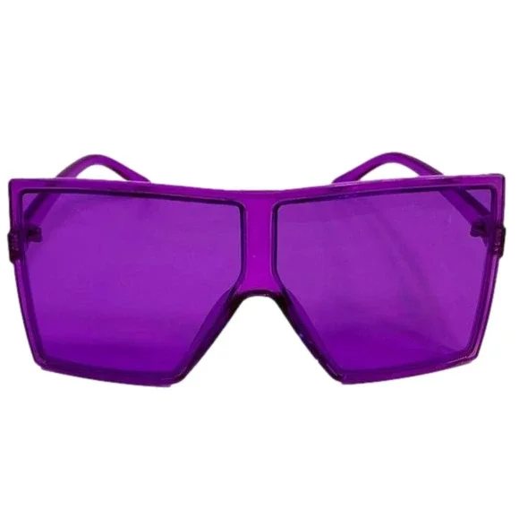 6072 | Large Square Shield Style Sunglasses