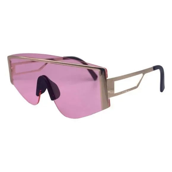Pink Shield Sunglasses