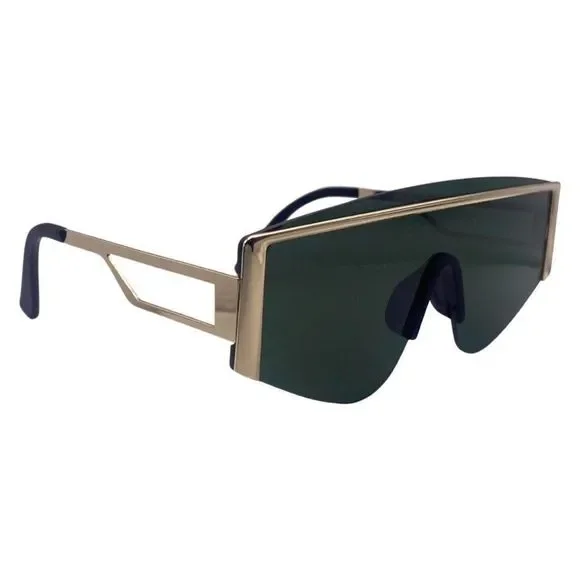 Green Shield Sunglasses