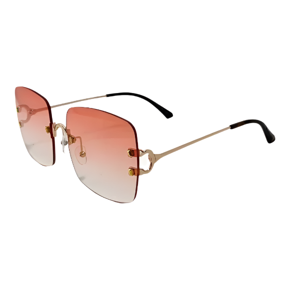 6109 | Square Rimless Sunglasses