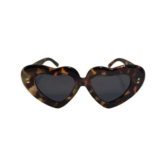 6135 (C) | Thick Frame Heart Sunglasses