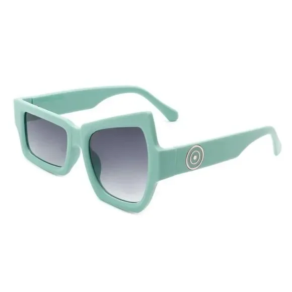 Green Novelty Unique Sunglasses