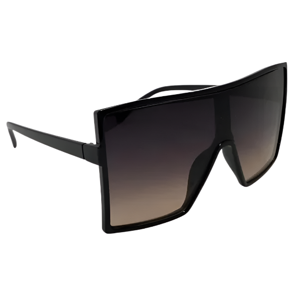 Black Square Oversize Sunglasses