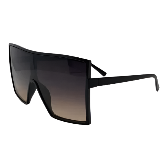Black Square Oversize Sunglasses