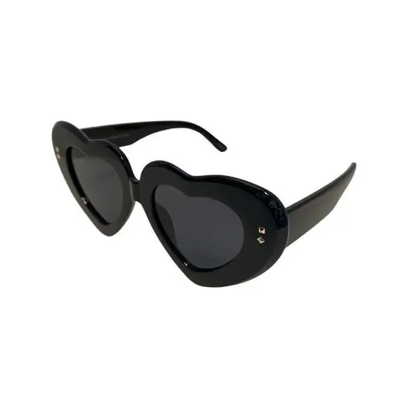 6135 (C) | Thick Frame Heart Sunglasses