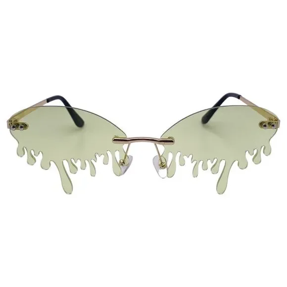 6071 | Drip Rimless Novelty Sunglasses
