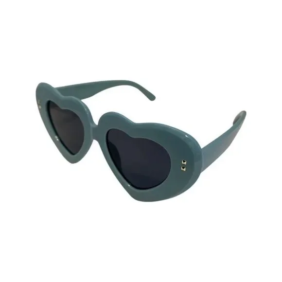 6135 (C) | Thick Frame Heart Sunglasses