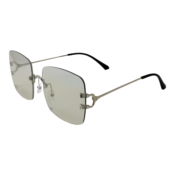 6109 | Square Rimless Sunglasses