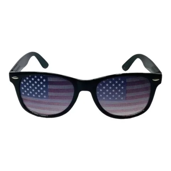Black American Flag Sunglasses