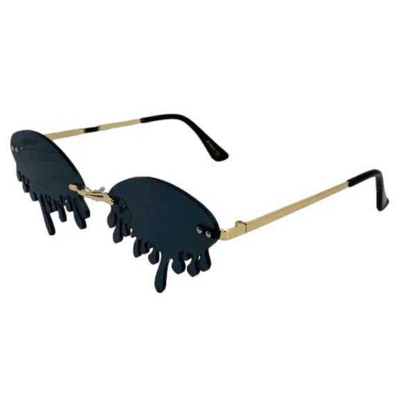 6071 | Drip Rimless Novelty Sunglasses