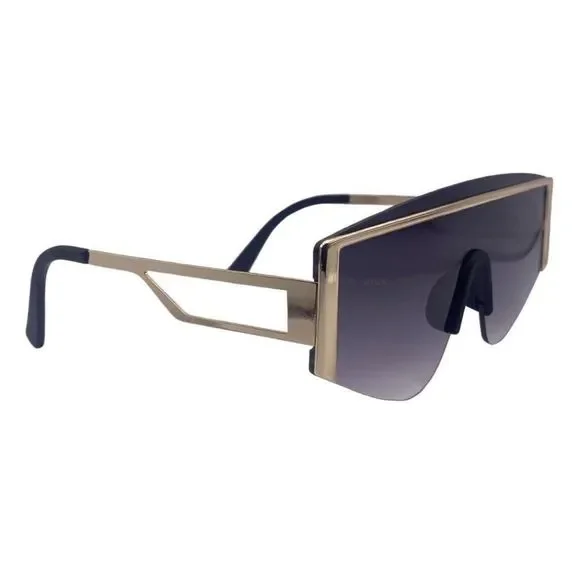 Black Shield Sunglasses
