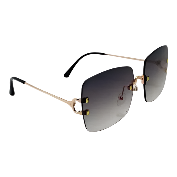 6109 | Square Rimless Sunglasses